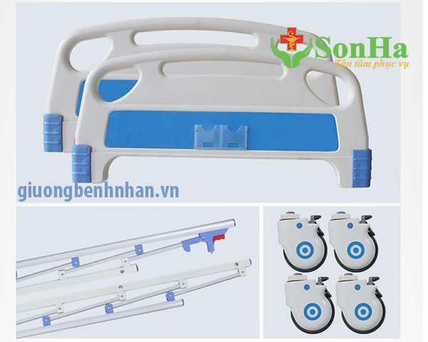 phụ kiền kèm Giường Bệnh Nhân 3 Tay Quay NKM-B03